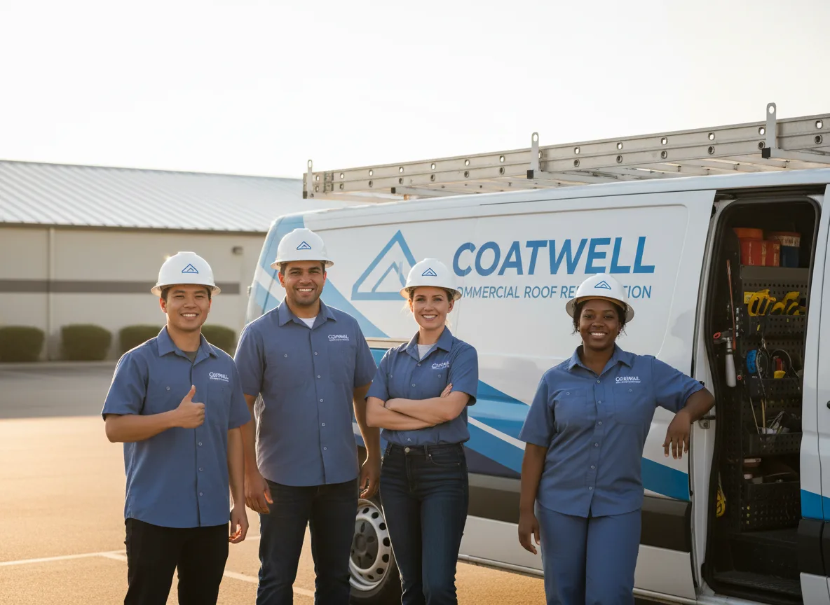 Commercial roof coating company in Brethren, MI